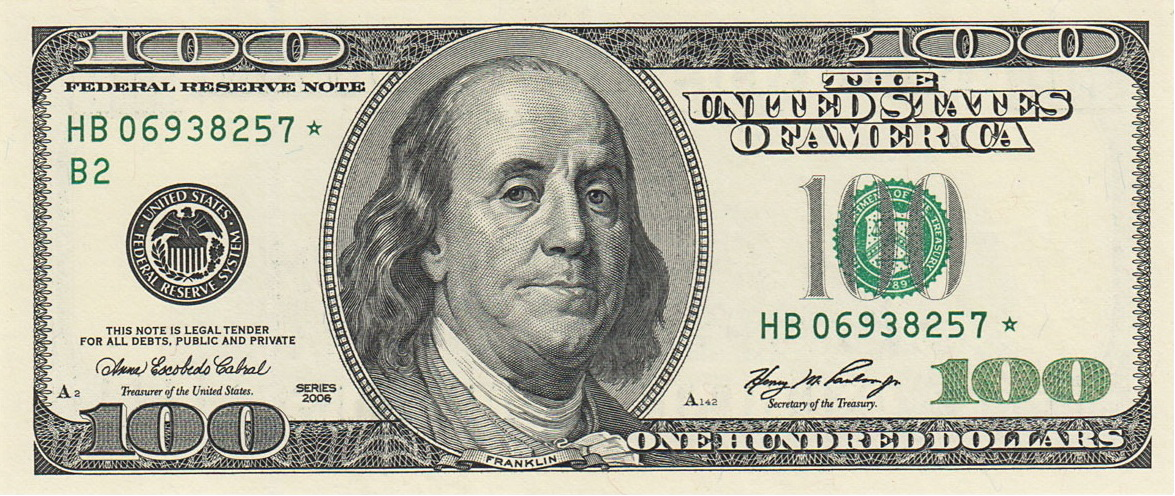 One Hundered Dollar Bill